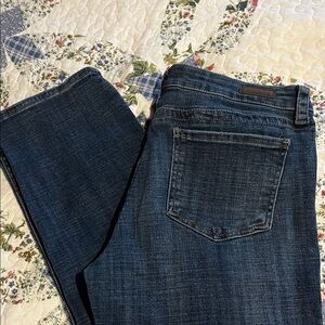 Kut from the Kloth Dark Wash Women's Straight Leg Jeans